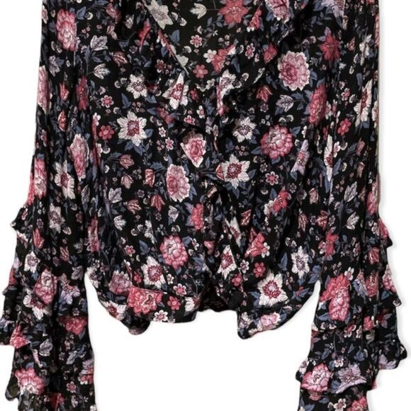 American eagle outfitters floral top size Medium - Picture 2 of 9